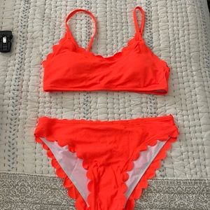 Cute scalloped bikini